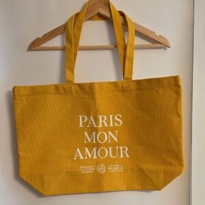 Sezane Paris Mon Amour Tote Bag